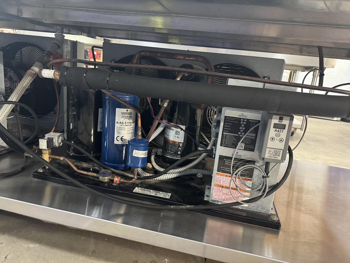 Used 2016 Leslie Fisher Engineering Inc. Stainless Steel Chiller Table