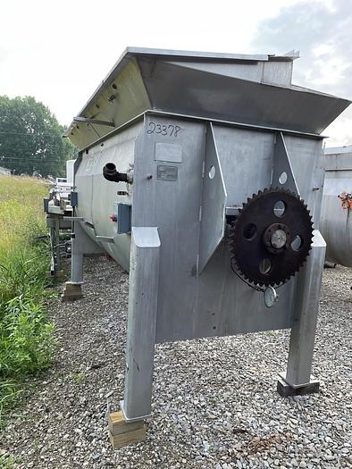 Used 1985 RIETZ BEPEX Ribbon Blender Surge Tank C-46-K3210