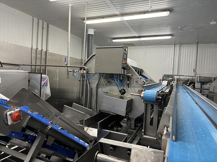 Used 2017 JBT FINTON Sweet Bell Pepper Coreing Machine 2016115/320