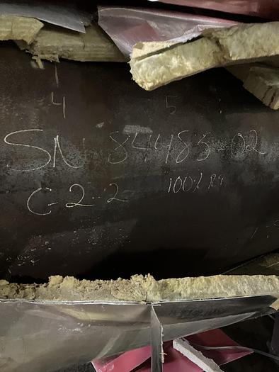 Used Horizontal Retort 6 Basket Capacity 60" Dia. X 36' L