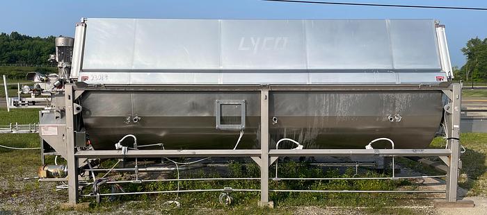 Used Lyco Manufacturing, Inc. Vapor Flow Rotary 8600 Blancher