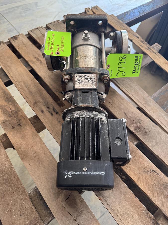 Used Grundfos Vertical Multistage Centrifugal Pump A98369191P11249