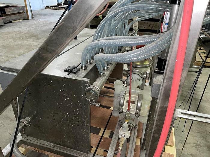 Used Apex Filling Systems  POF-12 12 Spout Pressure Liquid Filler