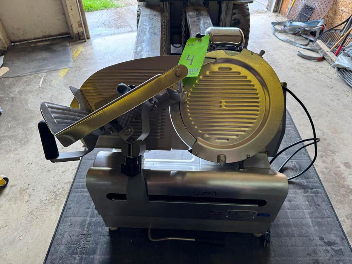Used Globe 3850P Automatic Meat Slicer