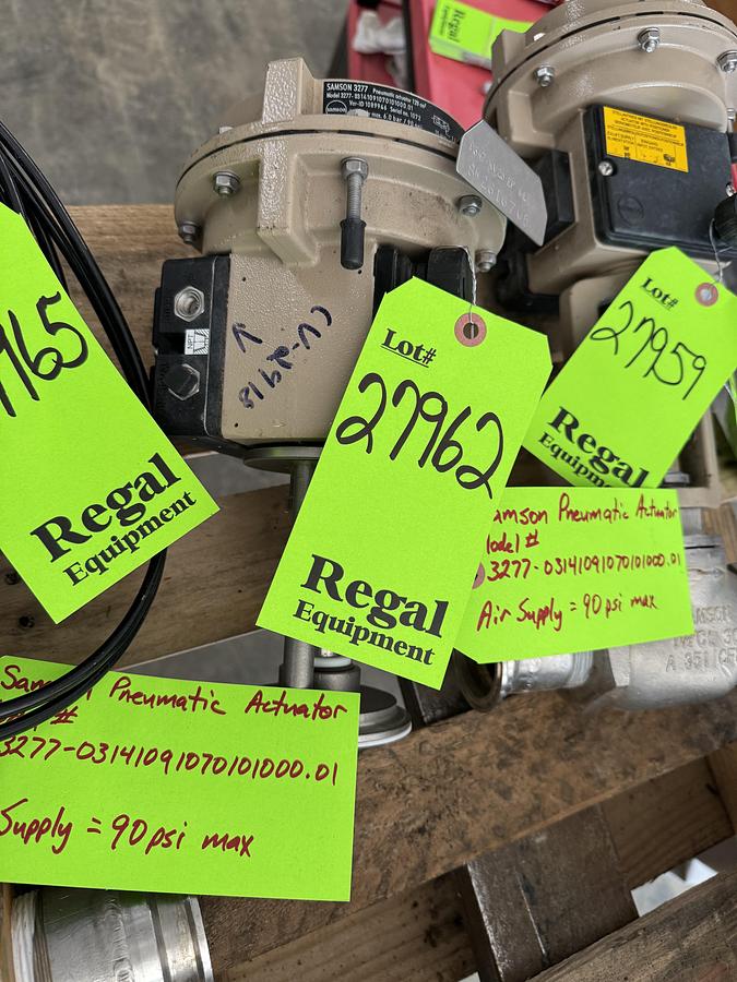 Used Samson Pneumatic Actuator