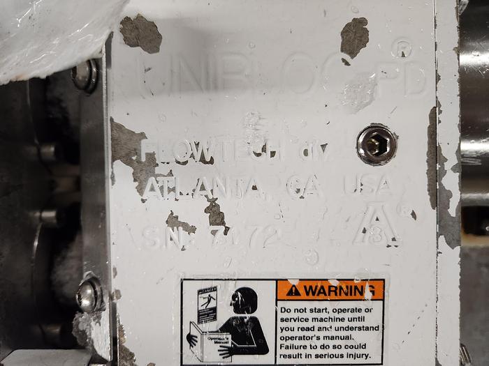 Used Custom Desinged and Fabricated Stainless Steel Pump Skid