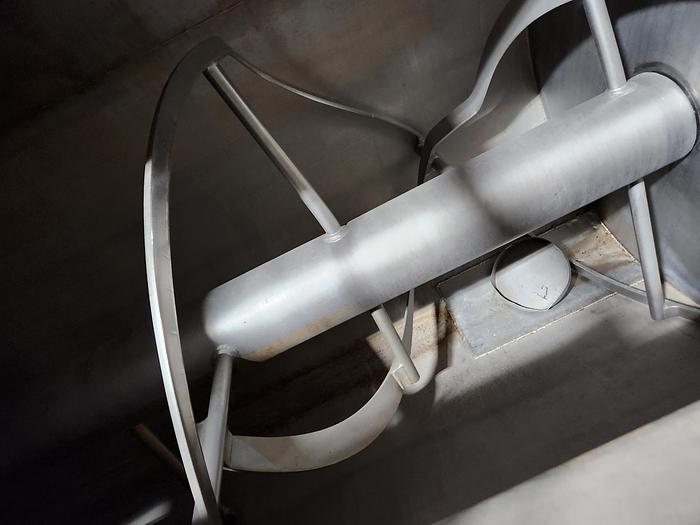 Used 1985 RIETZ BEPEX Ribbon Blender Surge Tank C-46-K3210