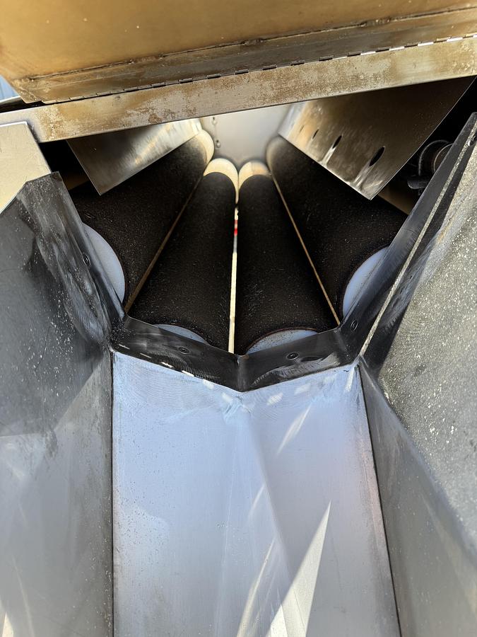 Used 2023 Alard Equipment 4-Roll Vegetable Peeler / Washer