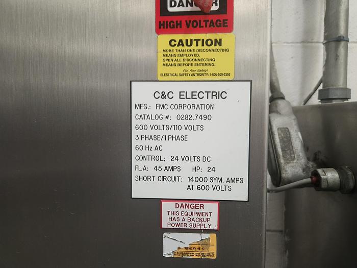 Used 2002 JBT  Continuous Rotary Pressure Sterilizer