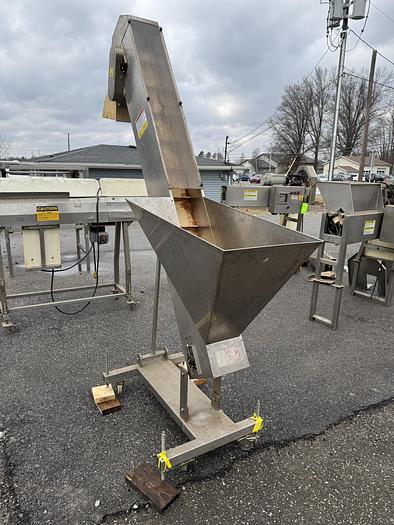 Used KAPS-All Packaging Systems, Inc.  Model A-6 Portable 6 Spindle Inline Capper