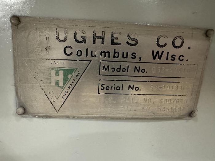 Used 1998 Hughes Equipment Co. 12 Lane Power Sweet Corn Husker & Vibratory Feeder 032-4941D