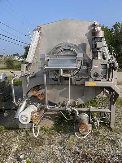 Used Lyco Manufacturing, Inc. Vapor Flow Rotary 8600 Blancher