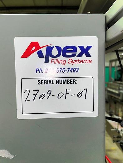 Used Apex Filling Systems  POF-12 12 Spout Pressure Liquid Filler