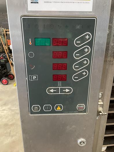 Used SVEBA DAHLEN Rotary Rack Oven With Undermount Proofer