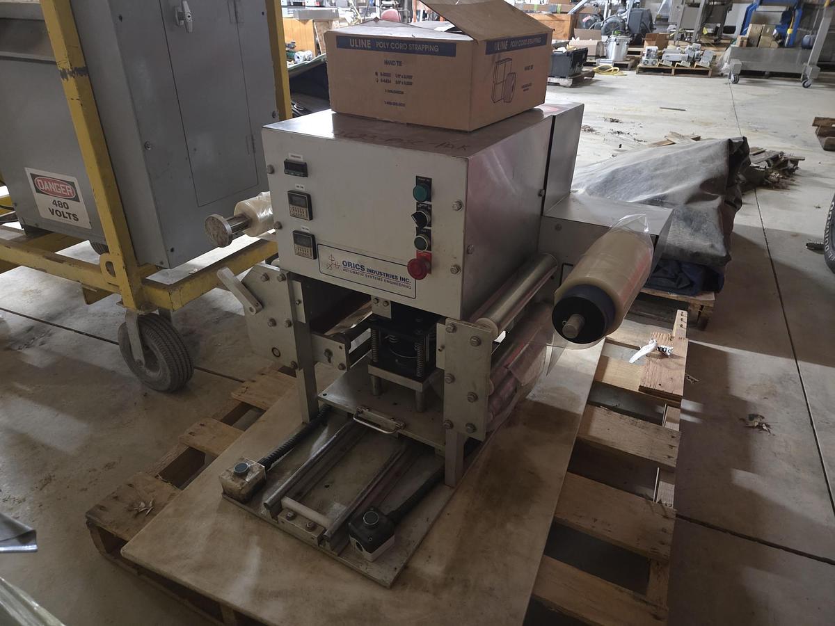Used Orics Industries Inc. Cup Sealer 4" Round