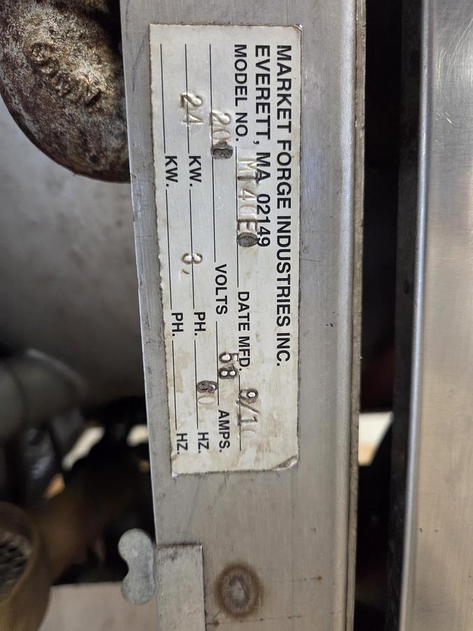 Used Market Forge Industries Inc. MT40E