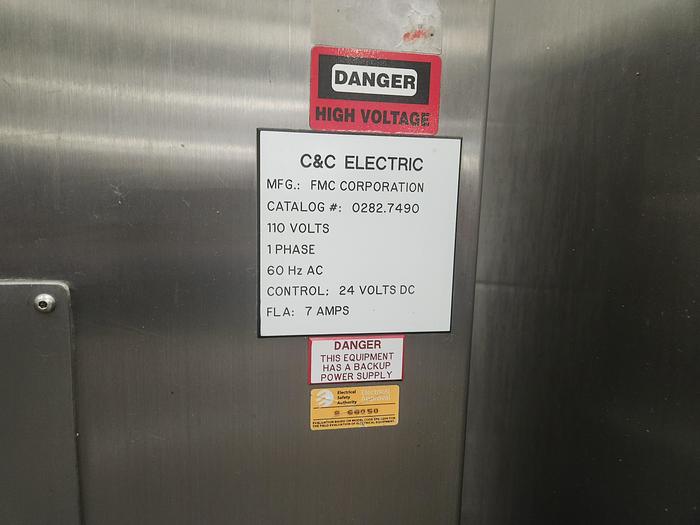 Used 2002 JBT  Continuous Rotary Pressure Sterilizer