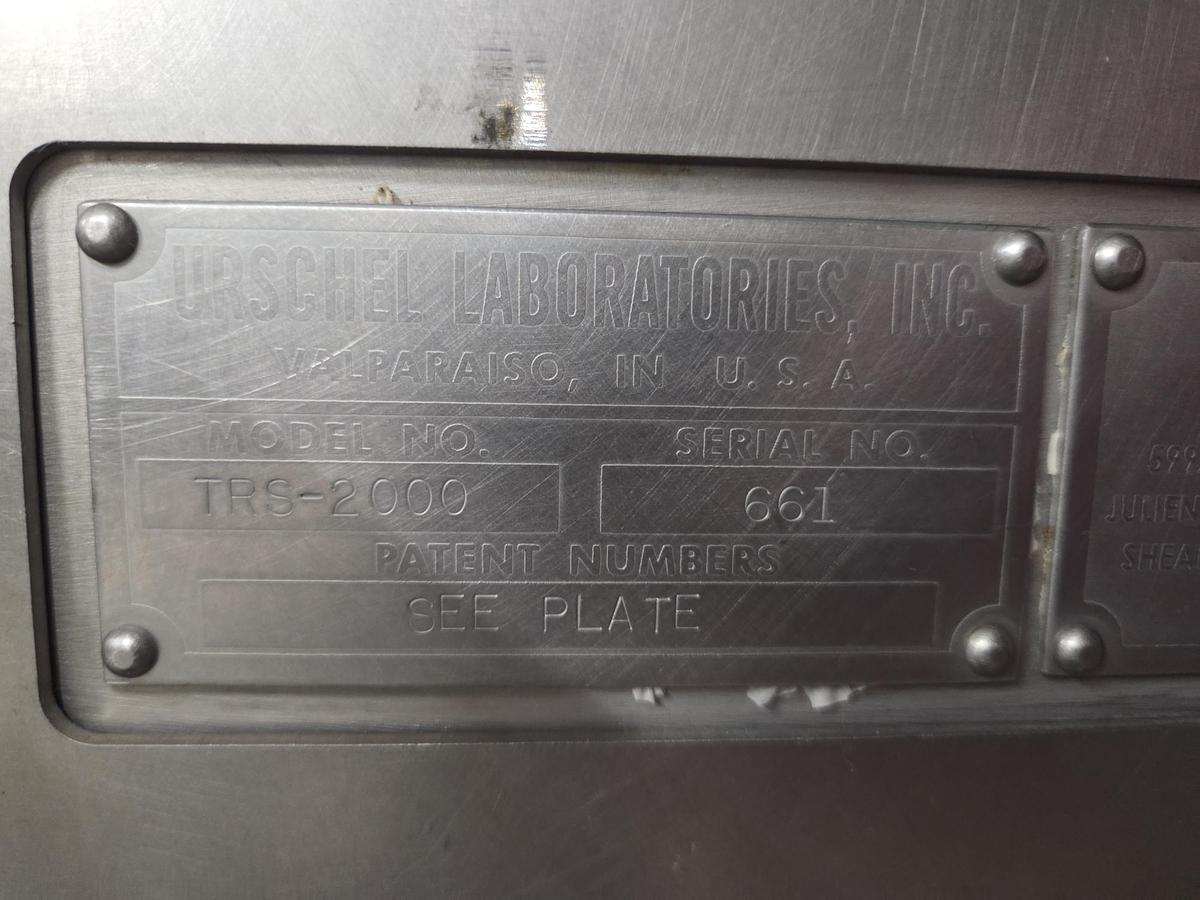 Used Urschel Laboratories Translicer 2000