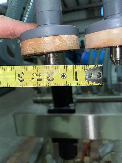 Used Apex Filling Systems  POF-12 12 Spout Pressure Liquid Filler