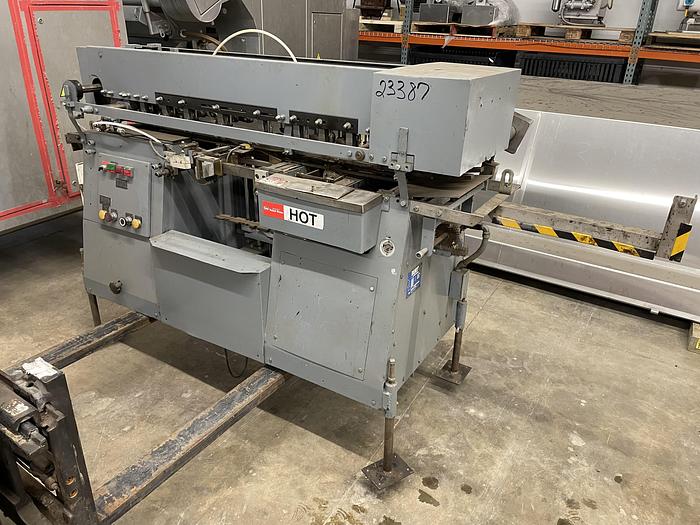 Used 1989 BURT  408D Hydraulic Roll Through Labeler