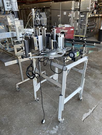 Used 2020 PACk LEADER USA ELF-50 Tabletop Portable Wrap Around Labler