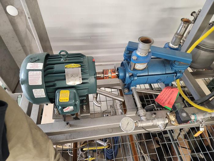 Used Blendtech Vacuum Cooler/Water Vapor Condenser HE471200