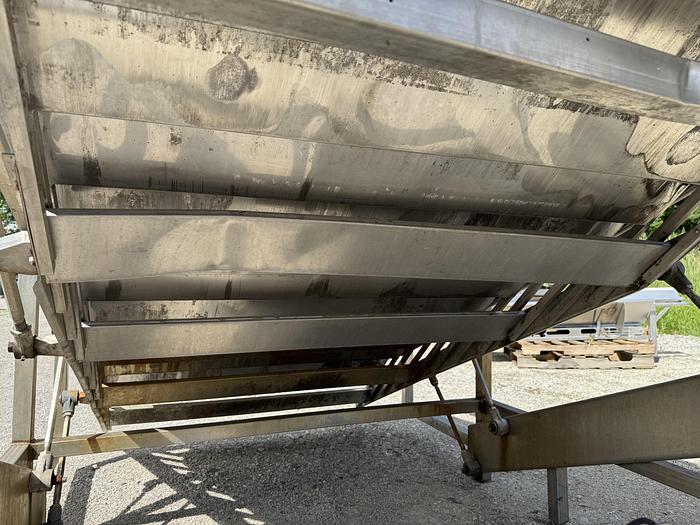 Used Magnuson Engineering Shufflo Feeder and Slicer 54" Wide