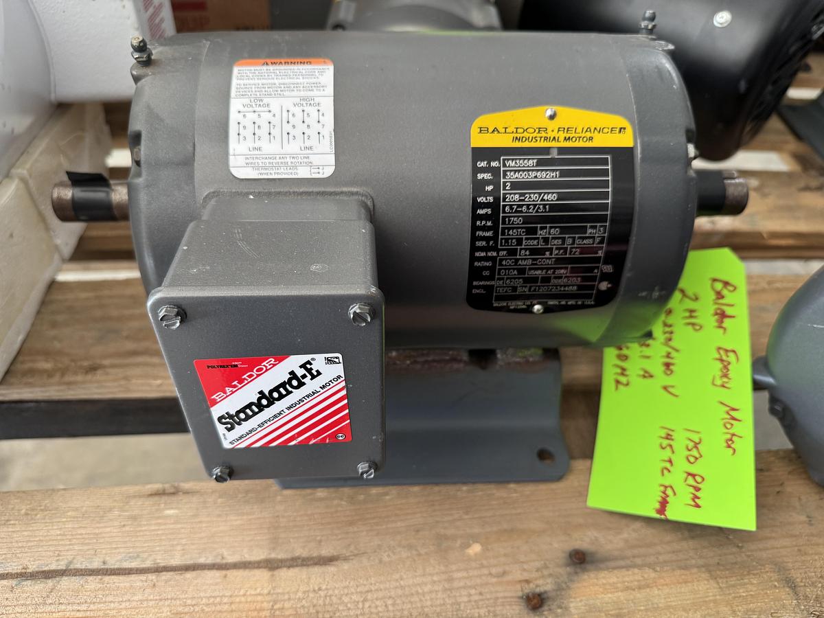 Used Baldor Reliance Industrial Motors VM3558T