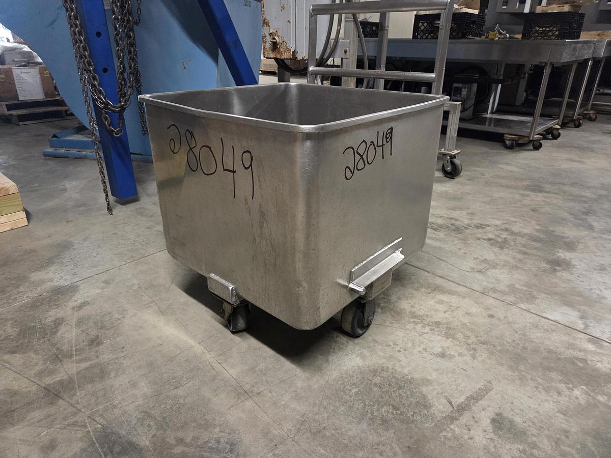 Used Custom Designed & Manufactured Stainless Steel Dump Buggy 400lbs.
