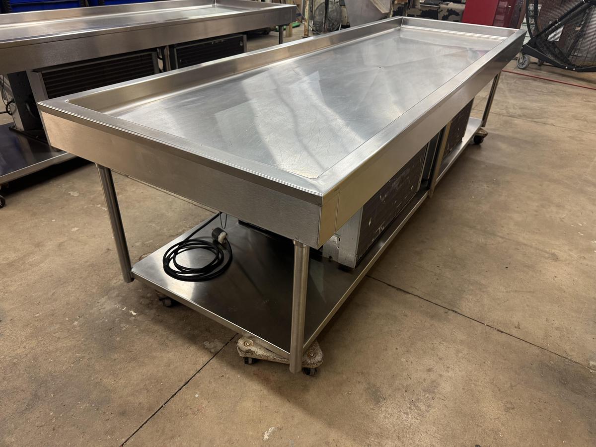 Used 2016 Leslie Fisher Engineering Inc. Stainless Steel Chiller Table