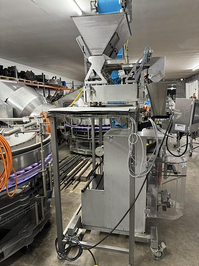 Used Weighpack VerTek Bagger 750 & V-5 2 Lane Weigh Filler