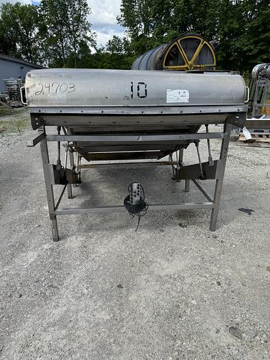 Used Magnuson Engineering Shufflo Feeder and Slicer 54" Wide