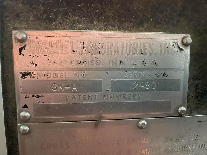 Used Urschel Dicer GK-A Dicer