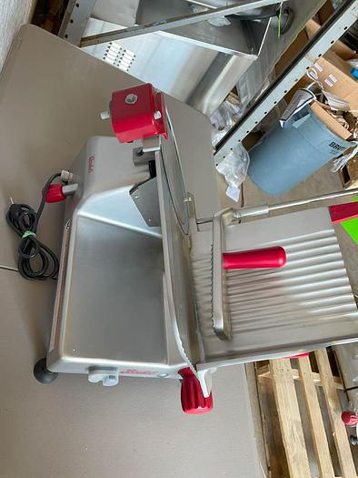 Used 2022 BERKEL Equipment BERKEL B12-SLC Manual Meat and Cheese Slicer