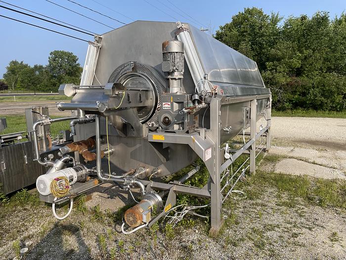 Used Lyco Manufacturing, Inc. Vapor Flow Rotary 8600 Blancher