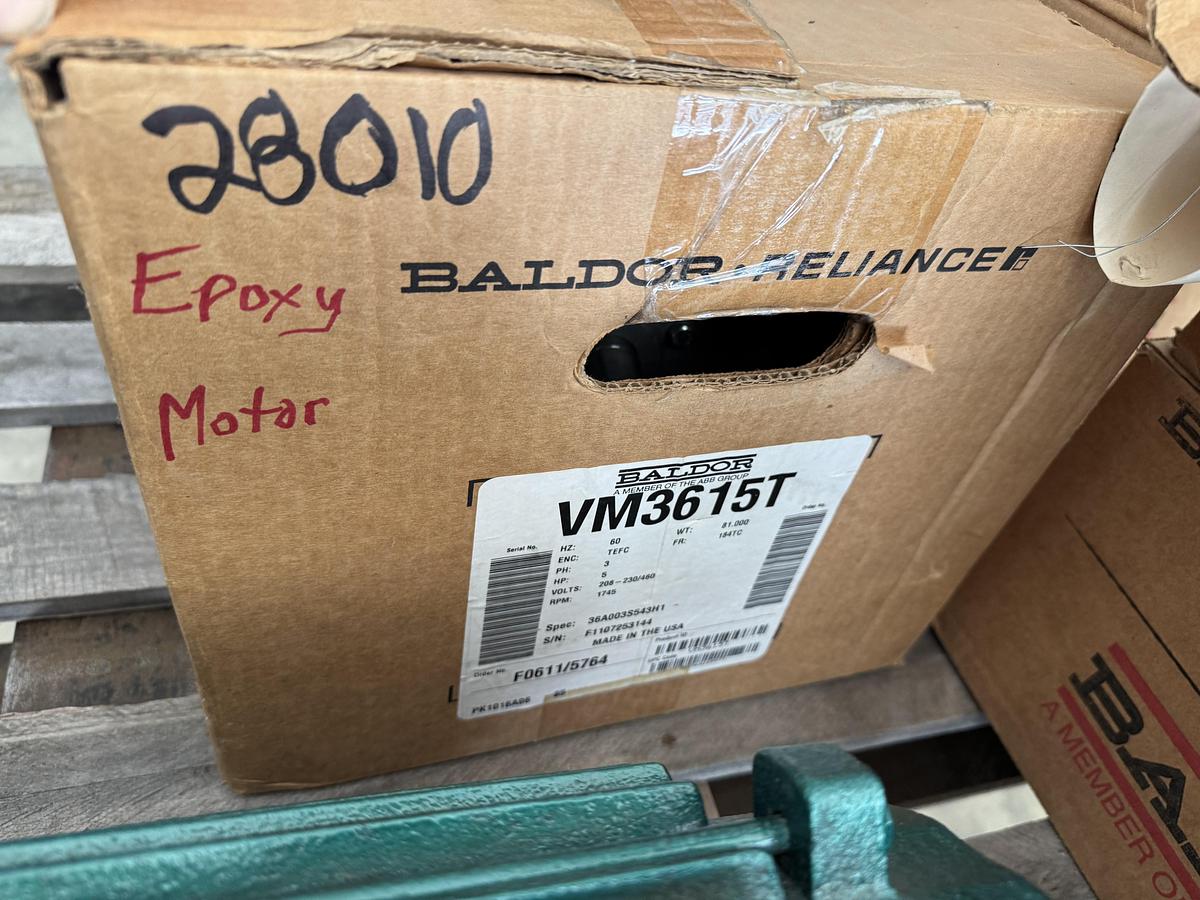 Baldor Reliance Industrial Motors VM3615T