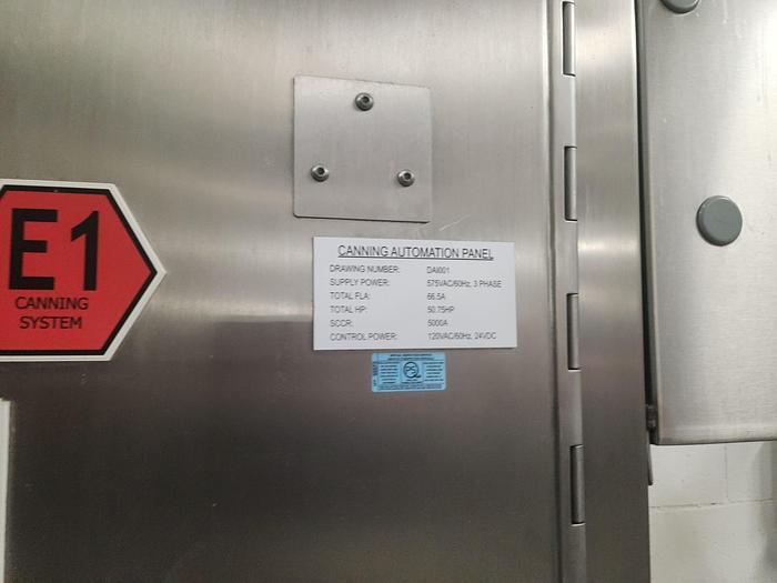 Used 2002 JBT  Continuous Rotary Pressure Sterilizer