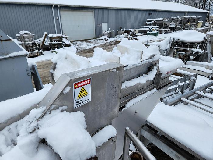 Used Custom Designed and Fabricated Stainless Steel Onion Peeler