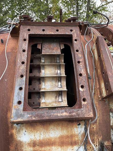 Used 1974 FMC Technologies 47 Step Reel for 300 X 407 Dia. Cans Continious Pressure Rotary Steralizer Cooker Shell