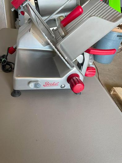 Used 2022 BERKEL Equipment BERKEL B12-SLC Manual Meat and Cheese Slicer