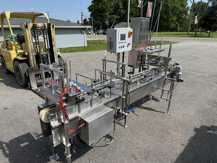 Used Cintrol GMC Cup, Tub and Tray Filling and Lidding Line  FDS1500