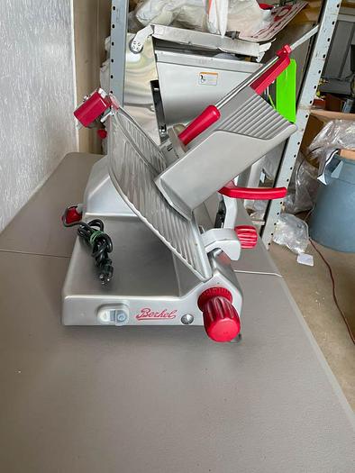Used 2022 BERKEL Equipment BERKEL B12-SLC Manual Meat and Cheese Slicer