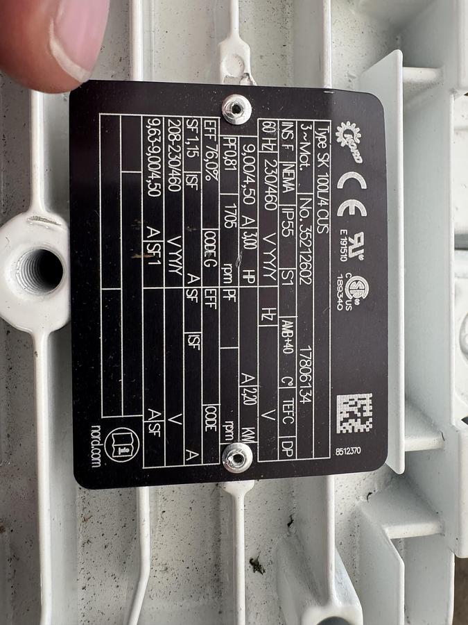 Nord Nord Gearbox With Motor
