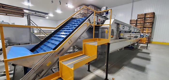 Used ALLAROUND VEGETABEL PROCESSING rADIAL gRADER r170-57-5 ST. 63