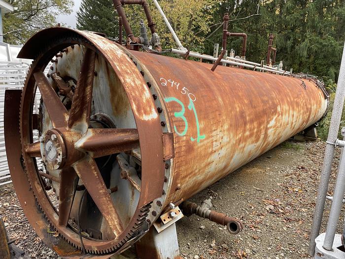 Used 1974 FMC Technologies 47 Step Reel for 300 X 407 Dia. Cans Continious Pressure Rotary Steralizer Cooker Shell