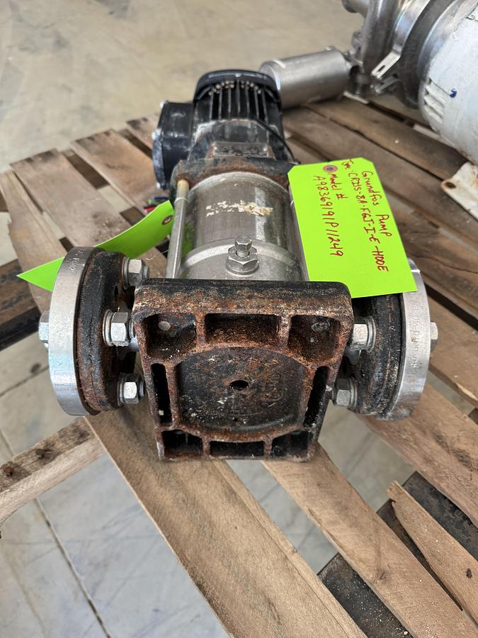 Used Grundfos Vertical Multistage Centrifugal Pump A98369191P11249