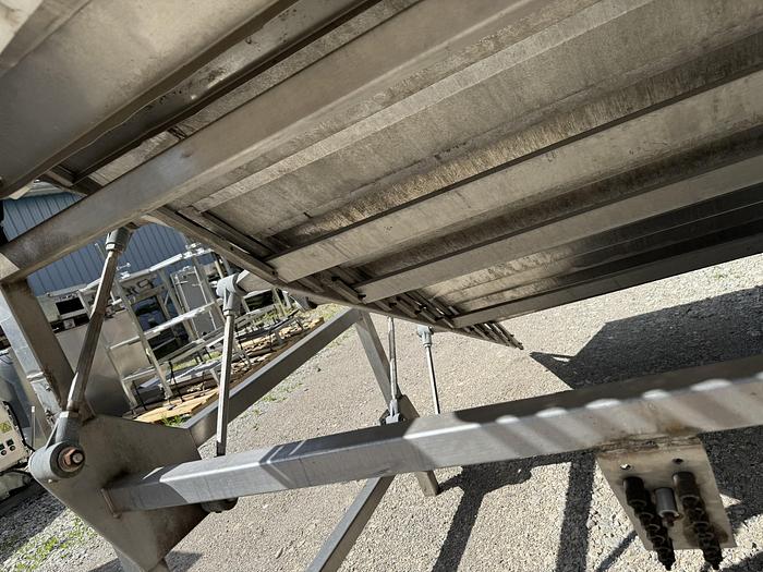 Used Magnuson Engineering Shufflo Feeder and Slicer 54" Wide