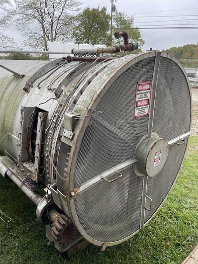 Used 1957 JBT/FMC 2 Shell Sterilimatic Rotary Cooker Cooler System