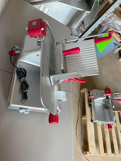 Used 2022 BERKEL Equipment BERKEL B12-SLC Manual Meat and Cheese Slicer