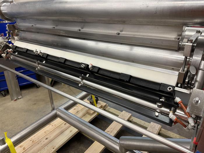 Used REISER VEMAG SCD Water Wheel Shredder Cutter Depositor